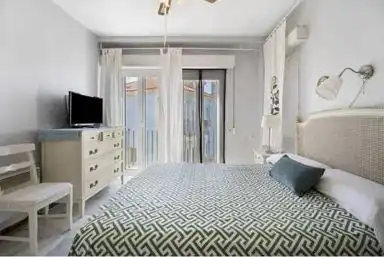 Schlafzimmer von Maisonette zur Miete in El Puerto de Santa María mit Klimaanlage, Terrasse und Möbliert