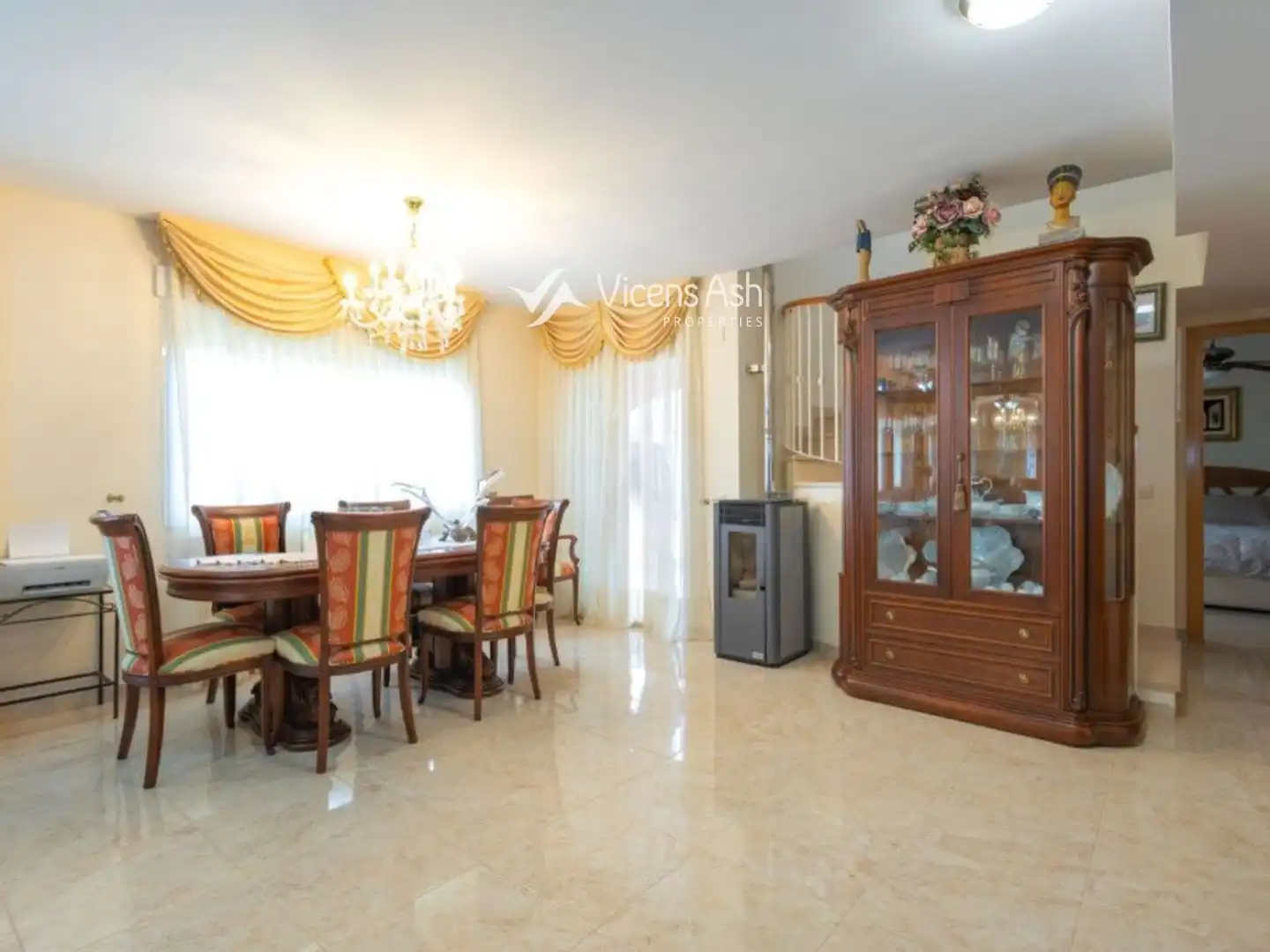 Dining room of Flat for sale in Jávea / Xàbia  with Air Conditioner, Heating and Terrace