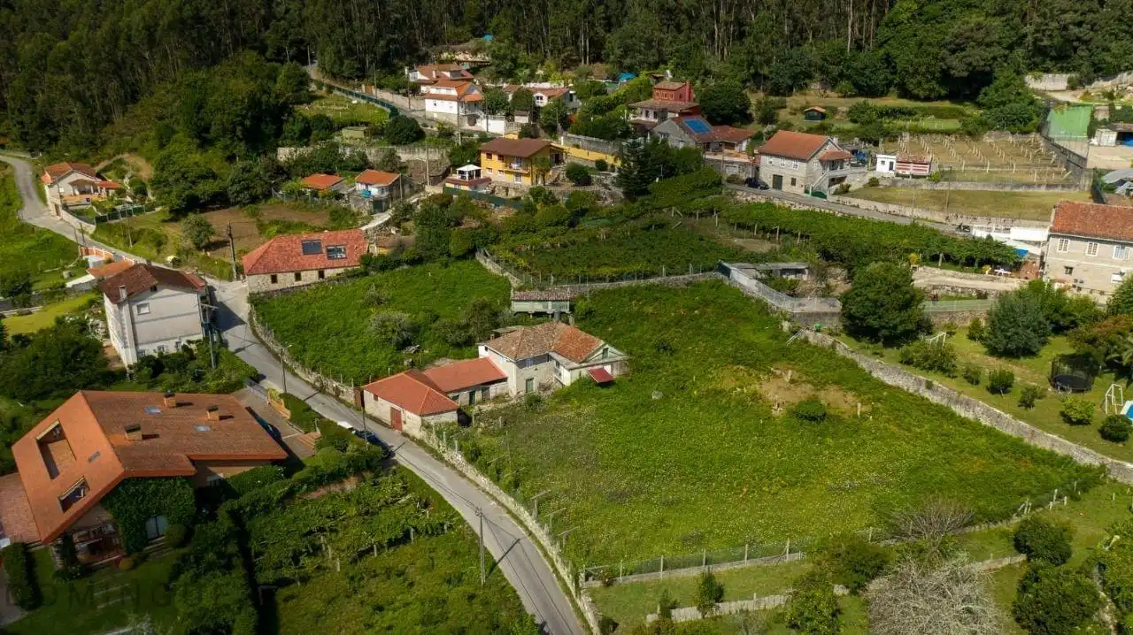 Vista exterior de Casa o chalet en venta en Poio con Jardín privado