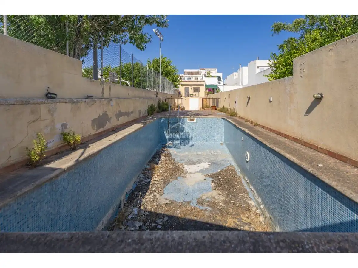 Piscina de Casa o chalet en venta en Maó - Mahón con Jardín privado, Terraza y Piscina