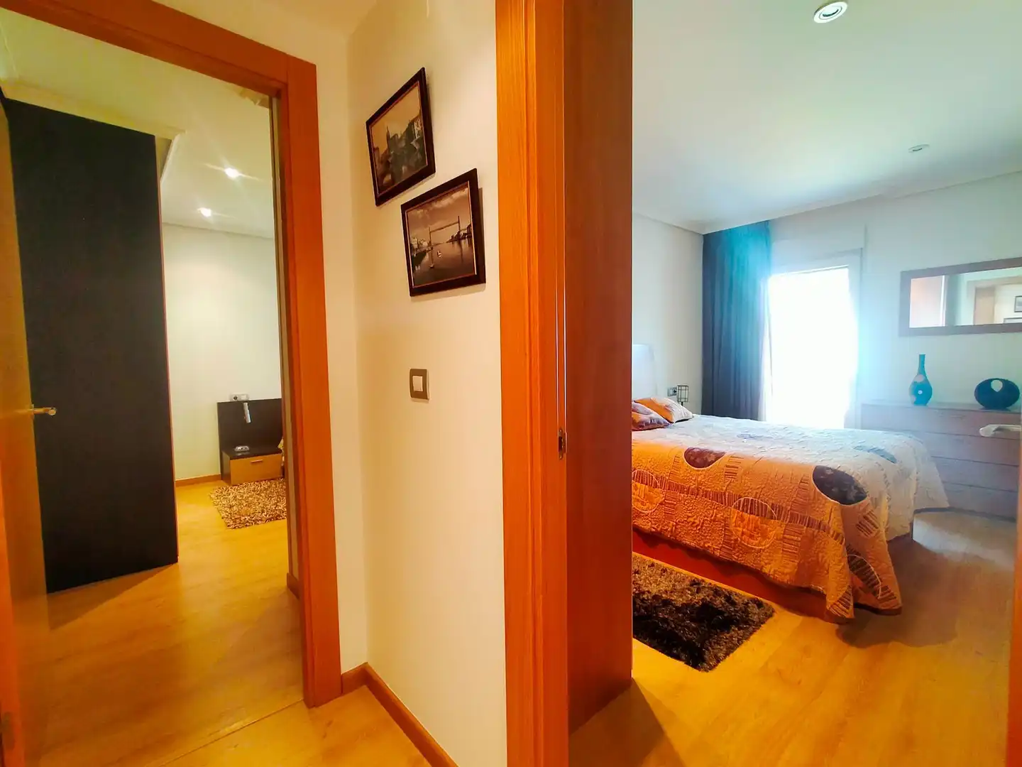 Bedroom of Flat for sale in Pravia  with Heating, Terrace and Furnished