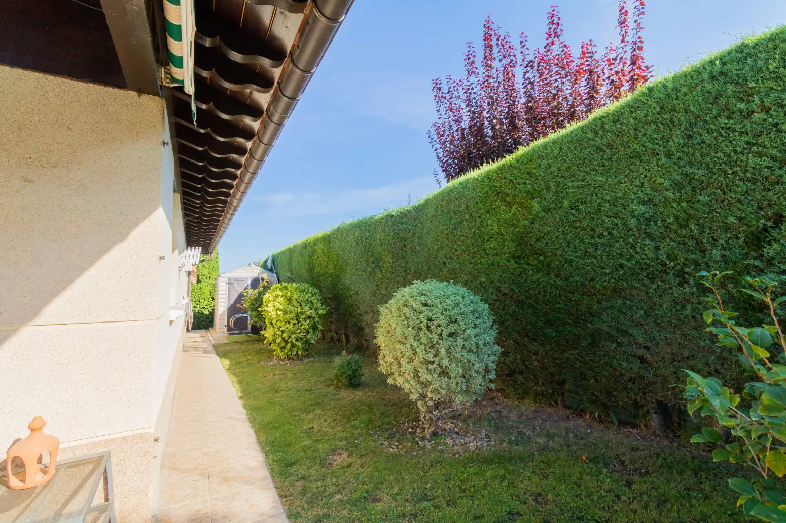 Jardín de Casa o chalet en venta en Ayegui / Aiegi con Calefacción, Trastero y Piscina