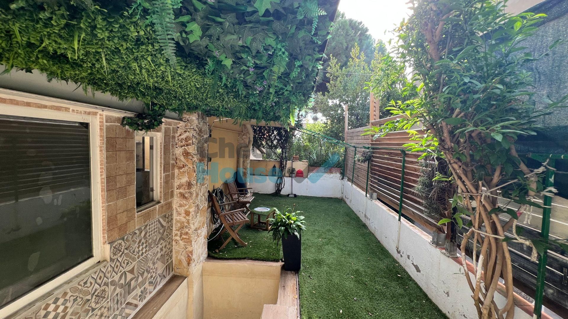 Terraza de Casa adosada en venta en Sant Feliu de Guíxols con Calefacción y Jardín privado