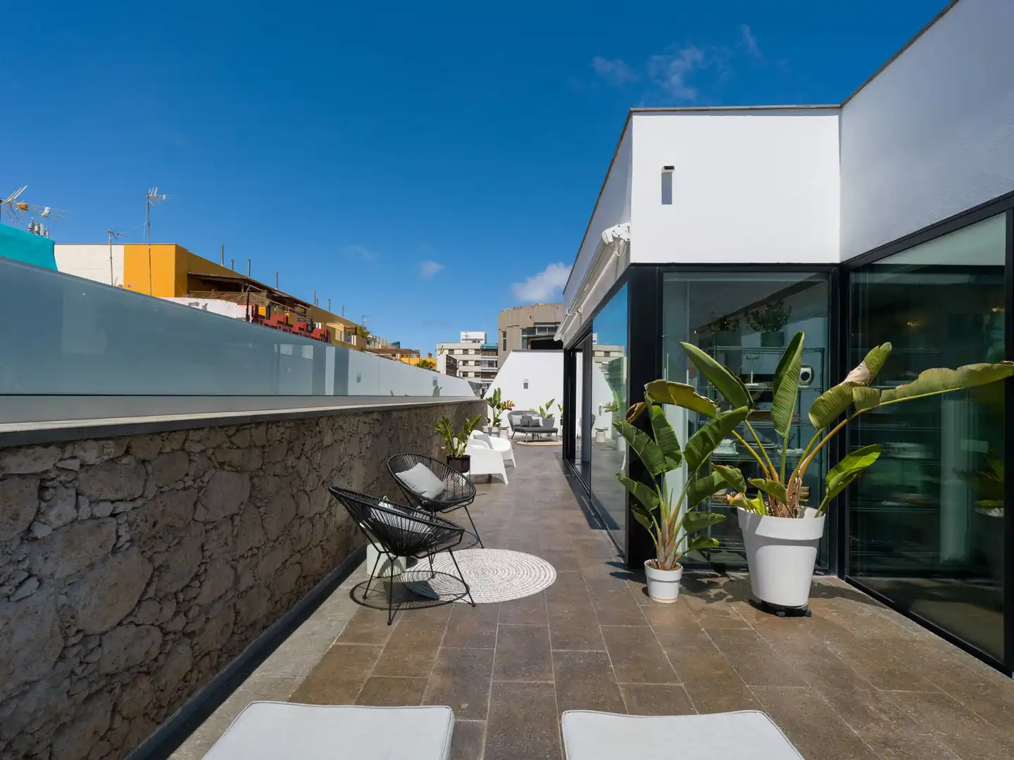 Terrassa de Casa o xalet en venda en Las Palmas de Gran Canaria amb Aire condicionat, Terrassa i Balcó