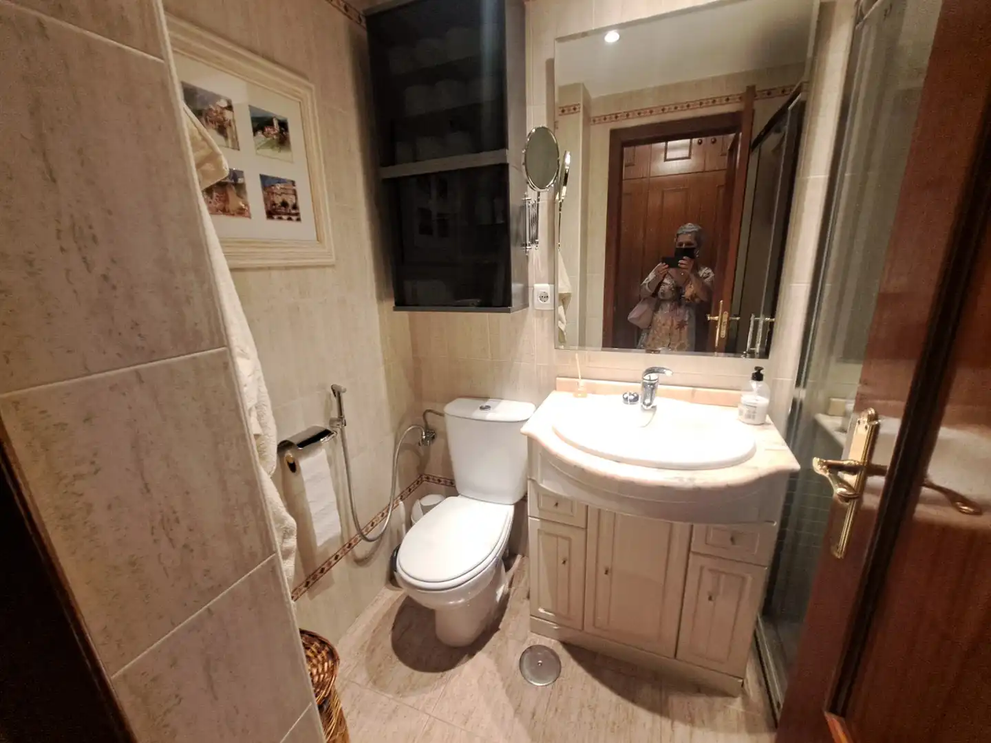 Bathroom of Flat for rent in Marbella  with Air Conditioner, Heating and Terrace