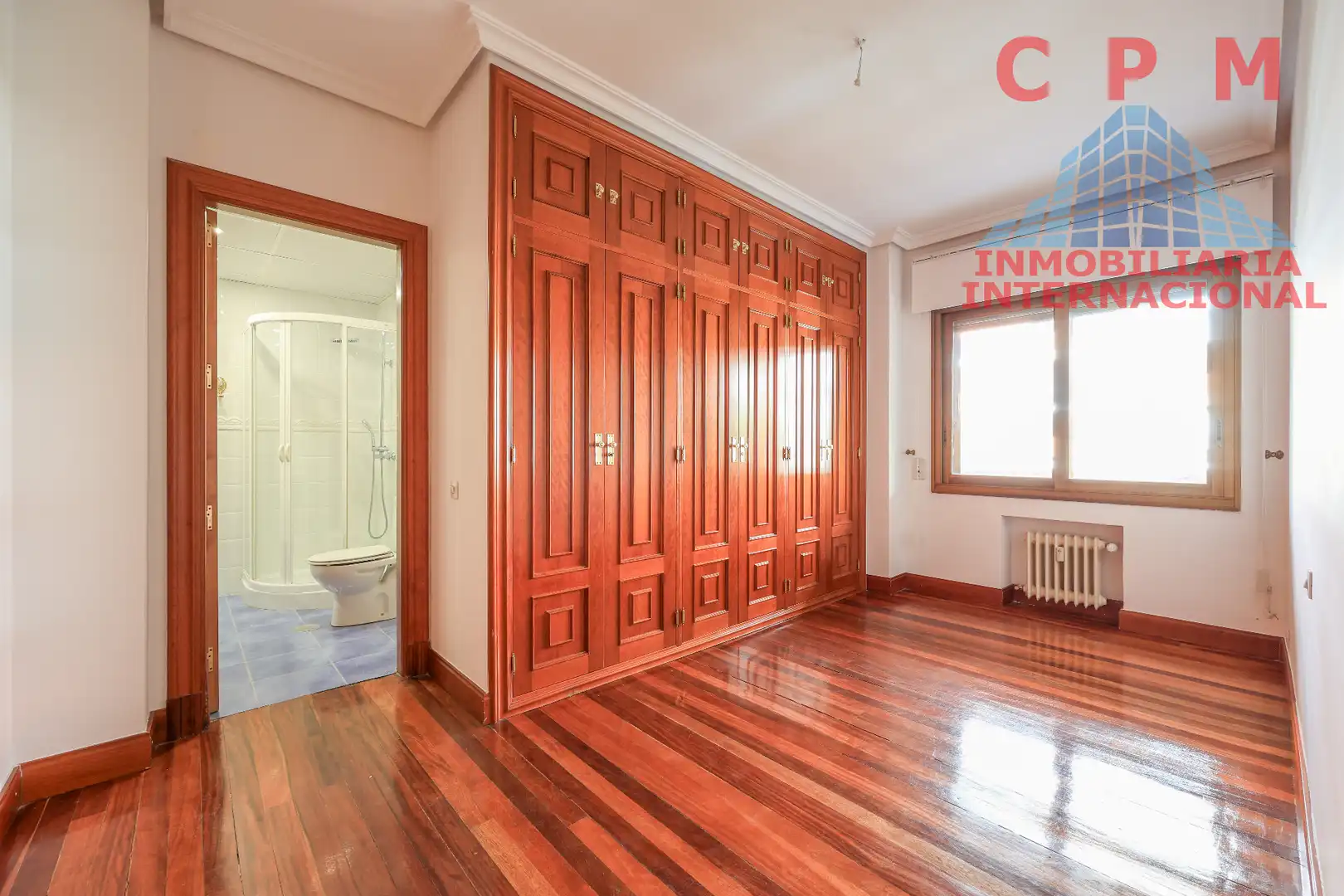 Schlafzimmer von Wohnung zur Miete in Madrid mit Klimaanlage, Heizung und Parkett