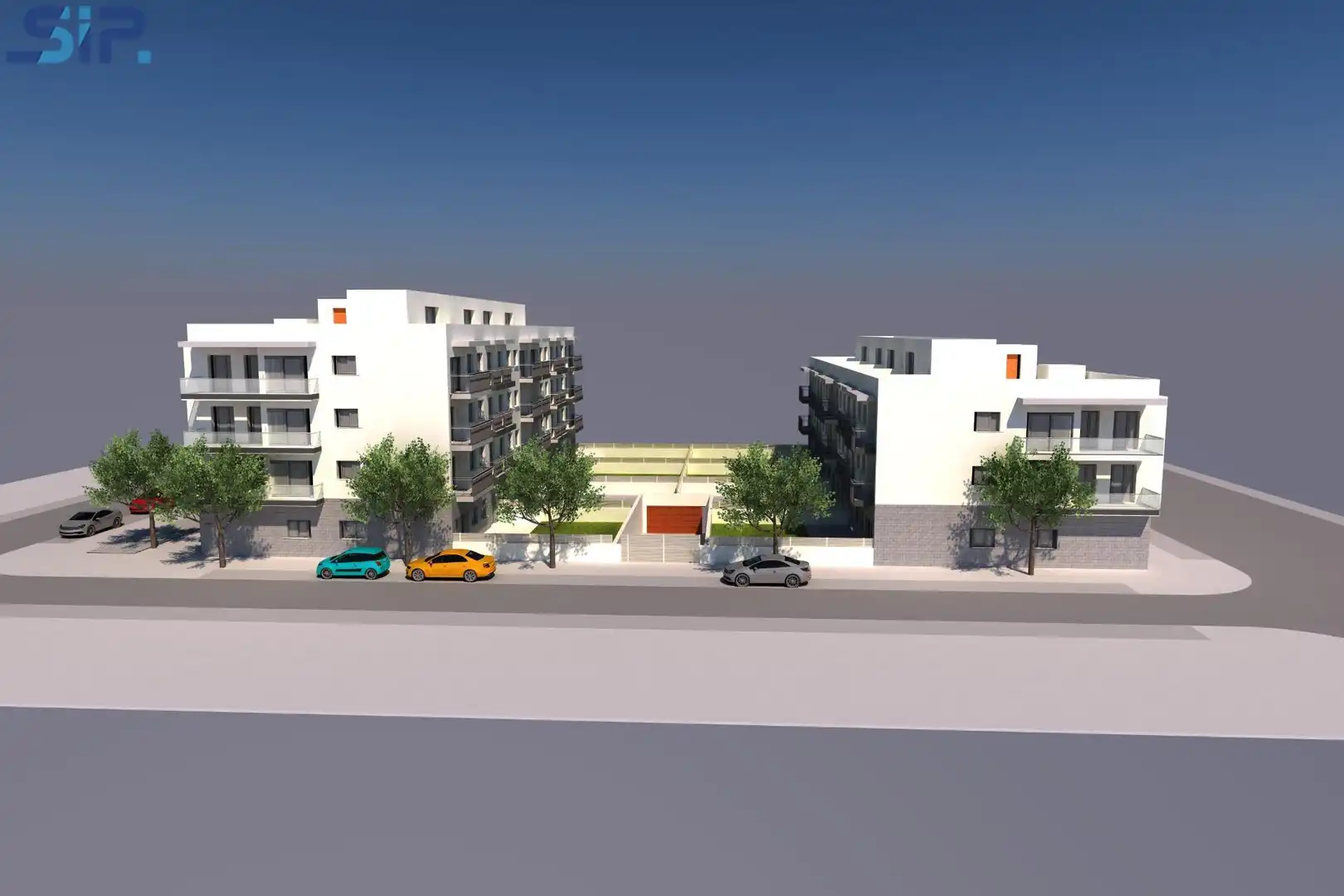 Außenansicht von Wohnung zum Verkauf in Santa Margarida I Els Monjos mit Parkett, Terrasse und Balkon