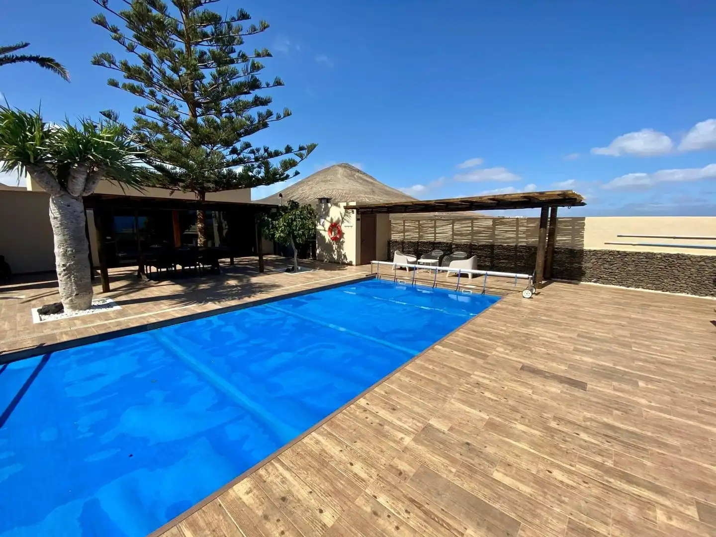 Piscina de Casa o chalet en venta en Tías pueblo