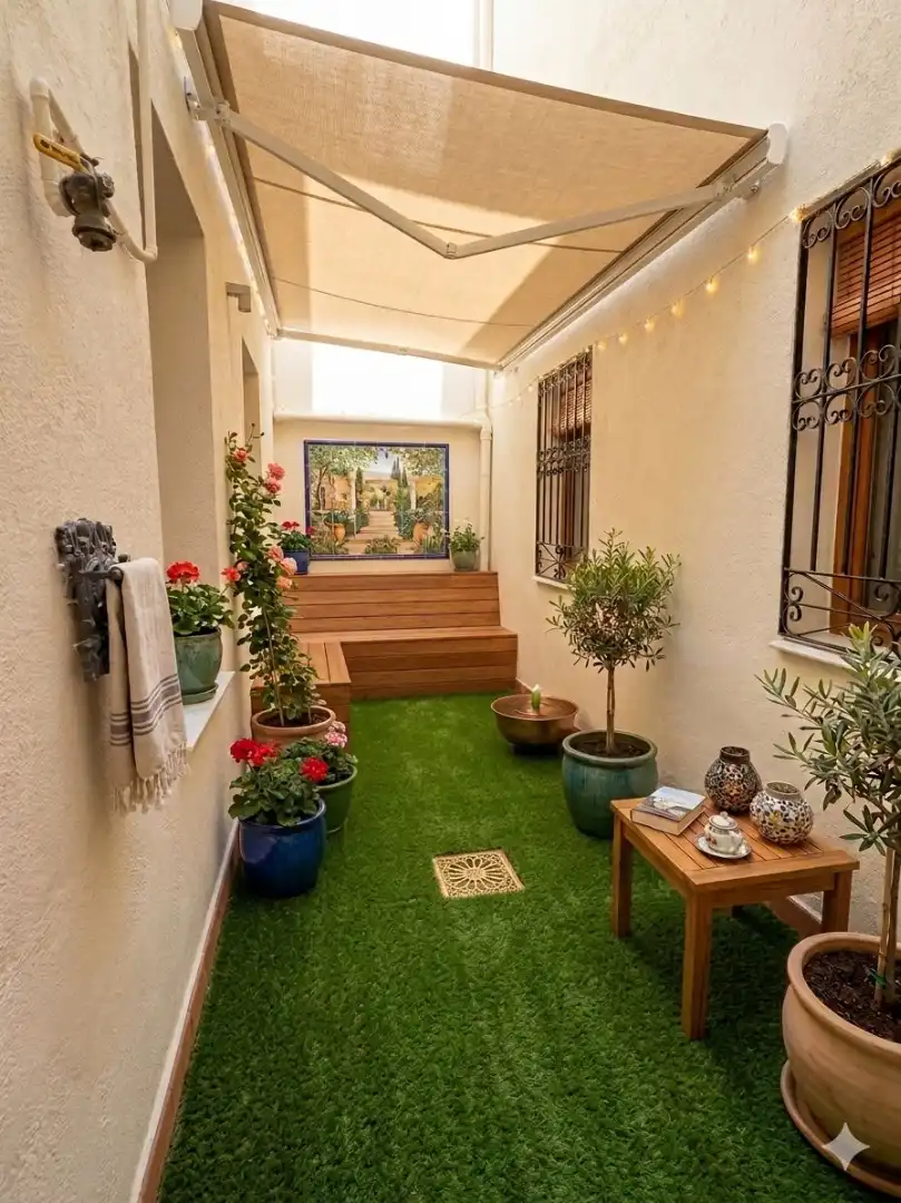 Terraza de Piso en venta en Madrid con Aire acondicionado, Calefacción y Jardín privado