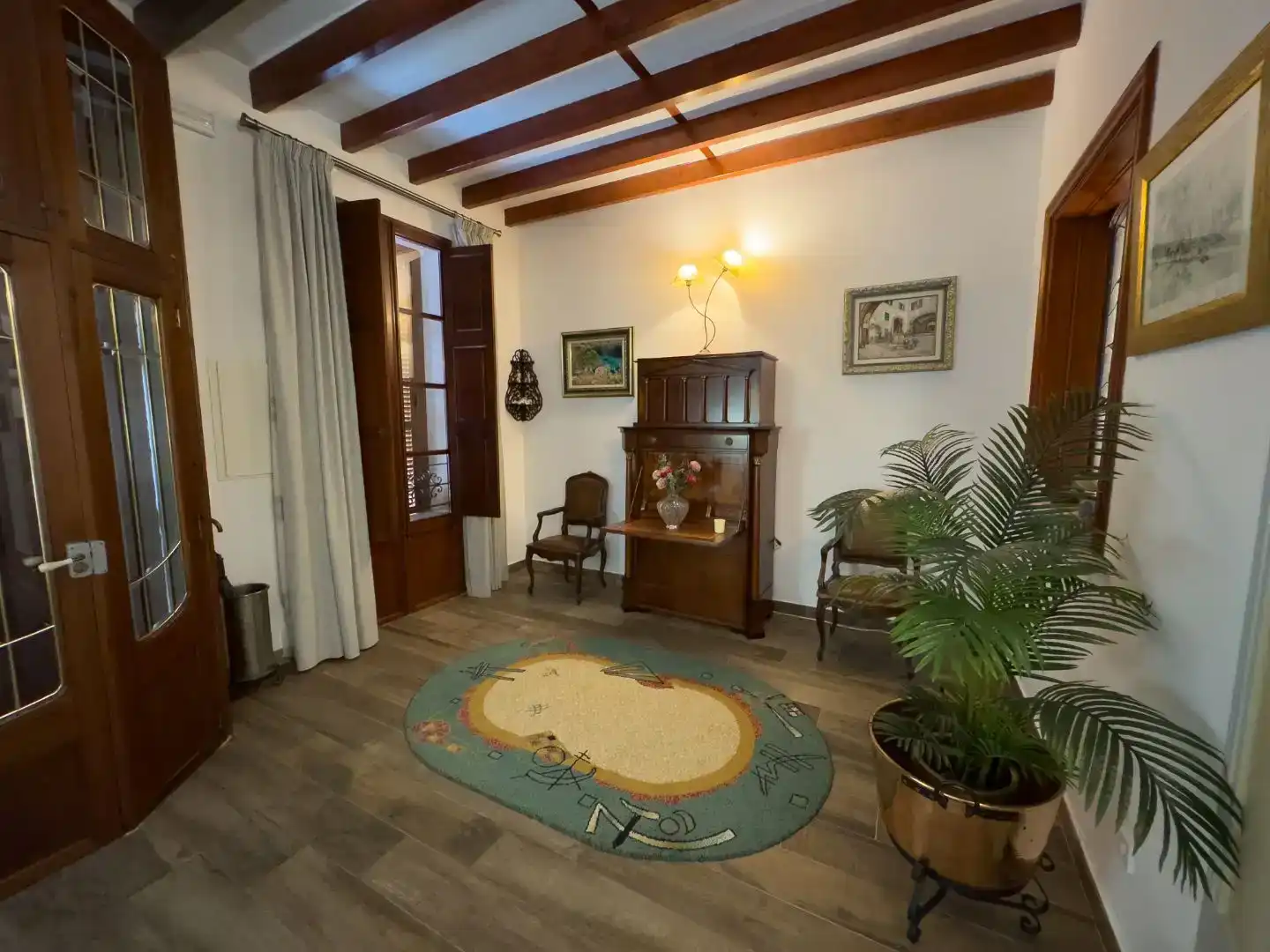 Sala d'estar de Casa adosada en venda en Llucmajor pueblo