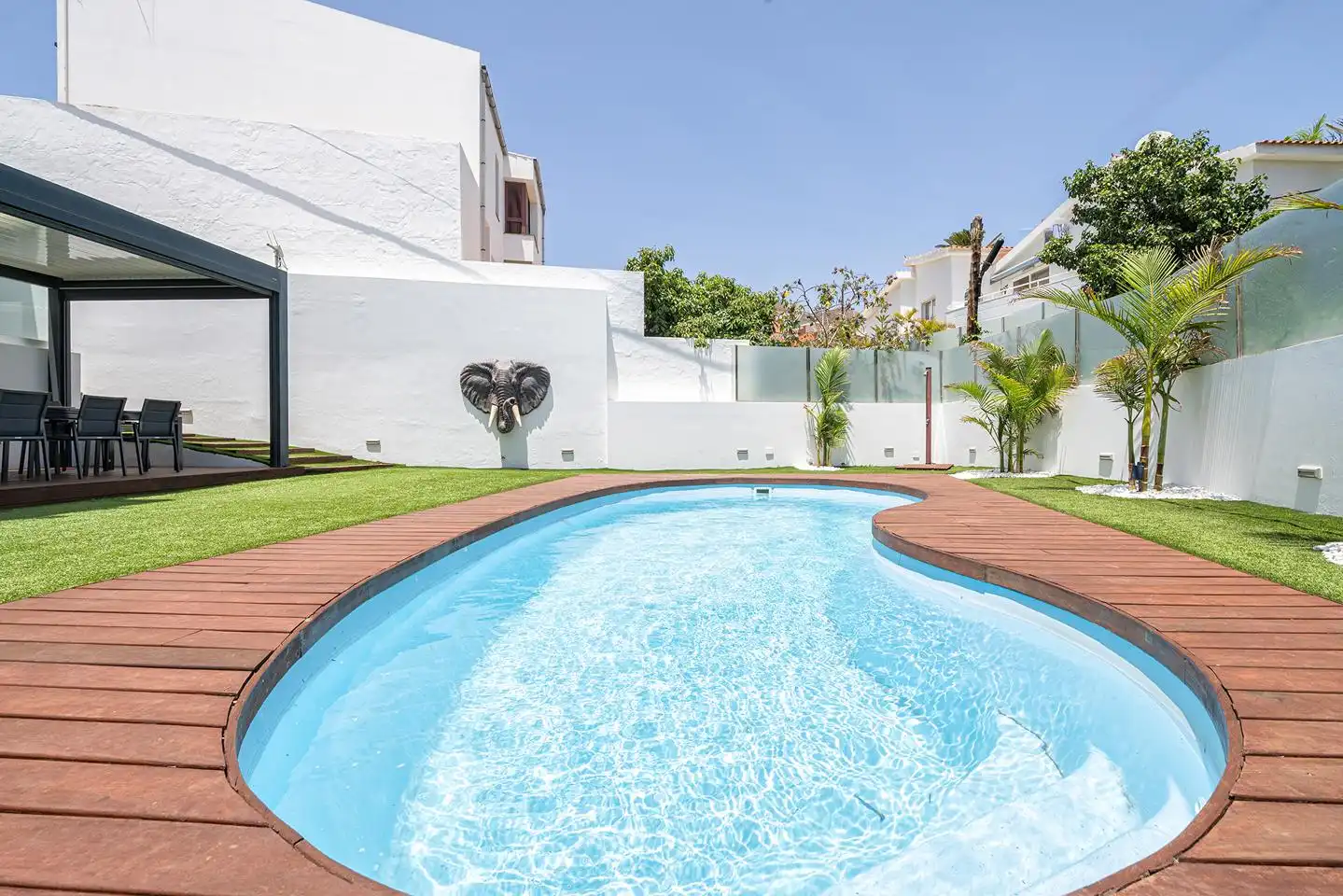 Piscina de Casa o chalet en venta en Telde