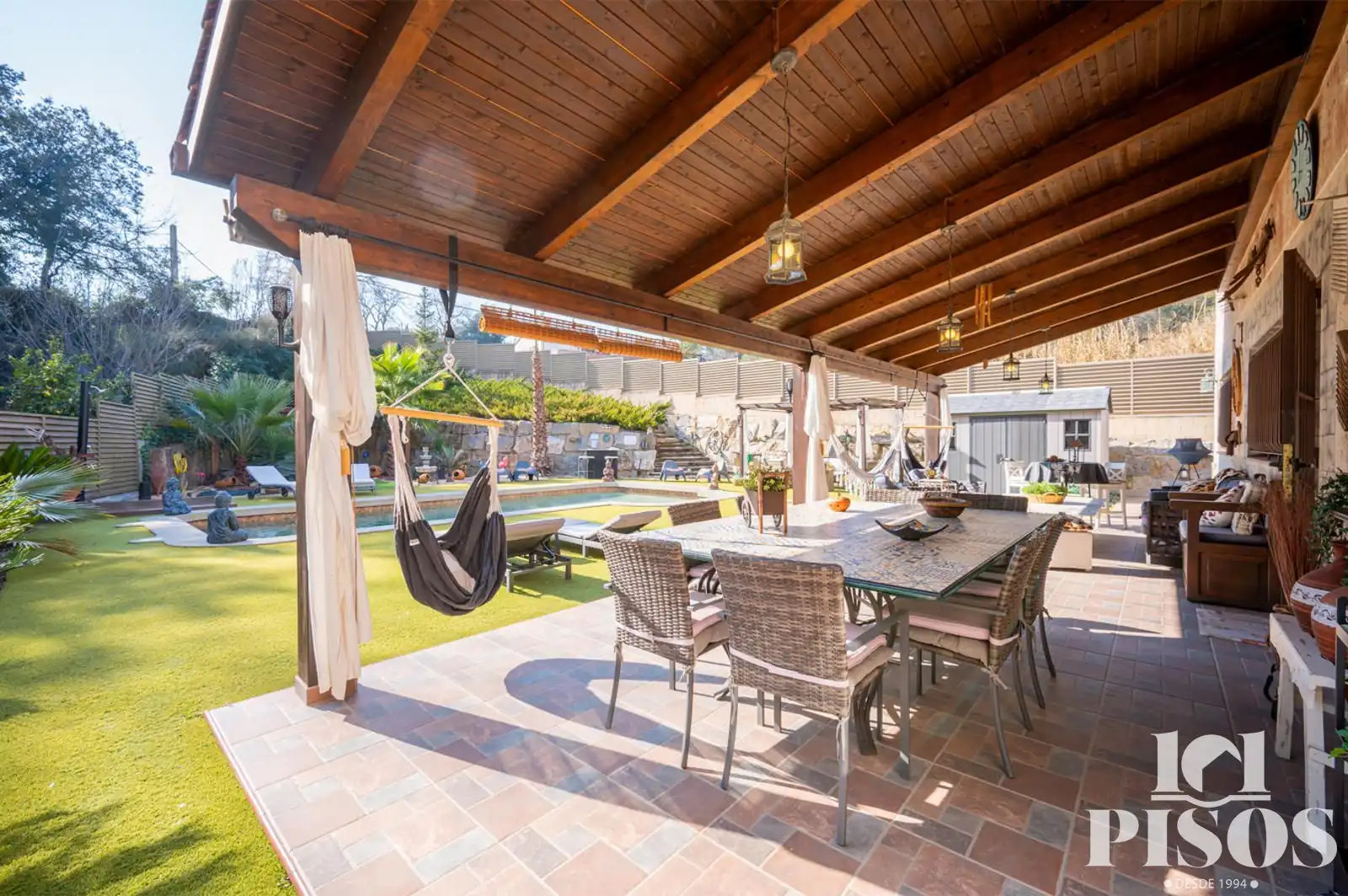 Jardín de Casa o chalet en venta en Rubí con Aire acondicionado, Calefacción y Trastero