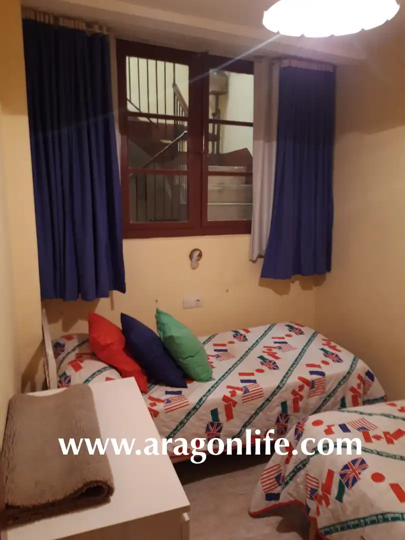 Bedroom of Houses for sale in Maella  with Furnished, Oven and Washing machine