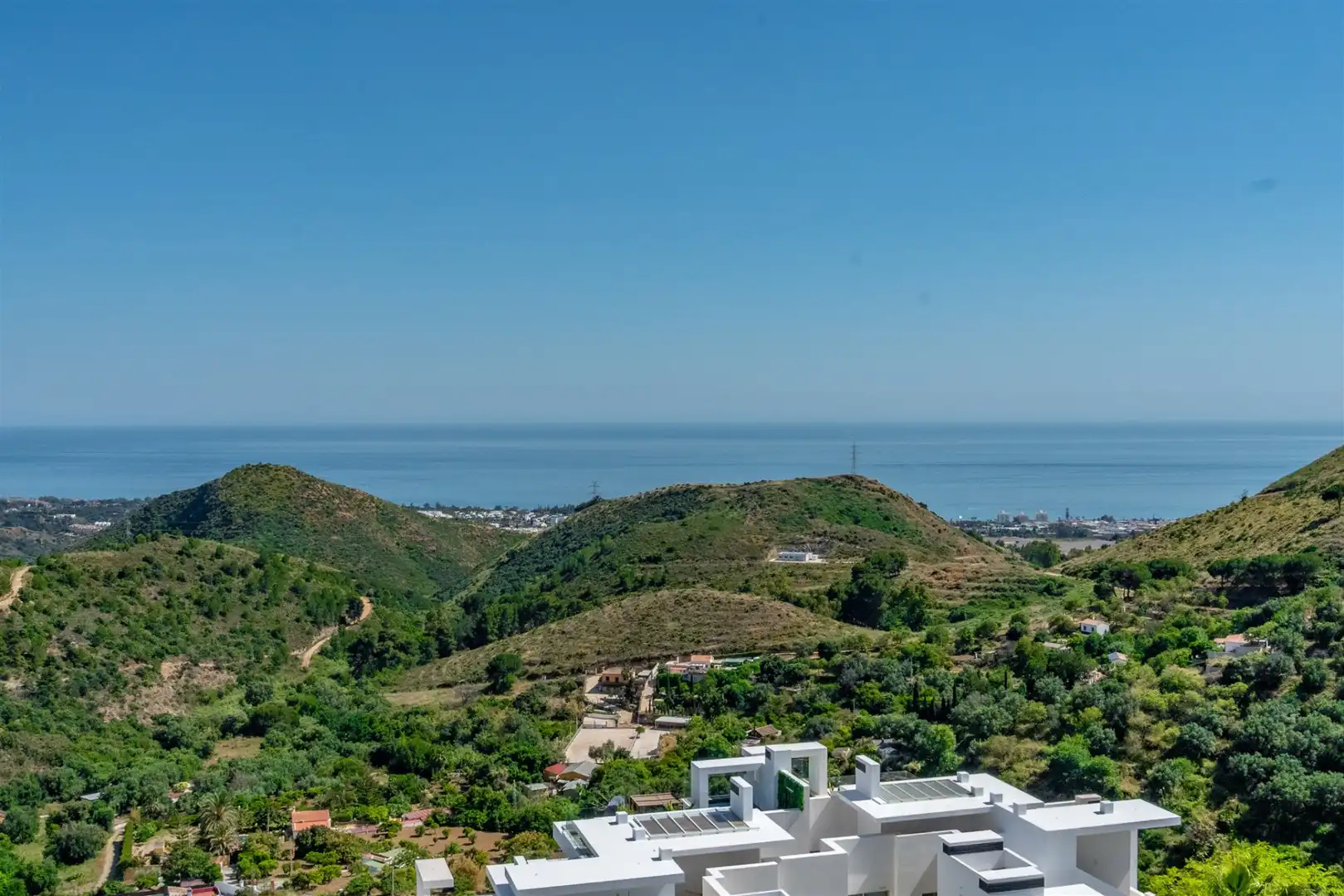 Vista exterior de Apartamento de alquiler en Ojén con Aire acondicionado, Calefacción y Terraza