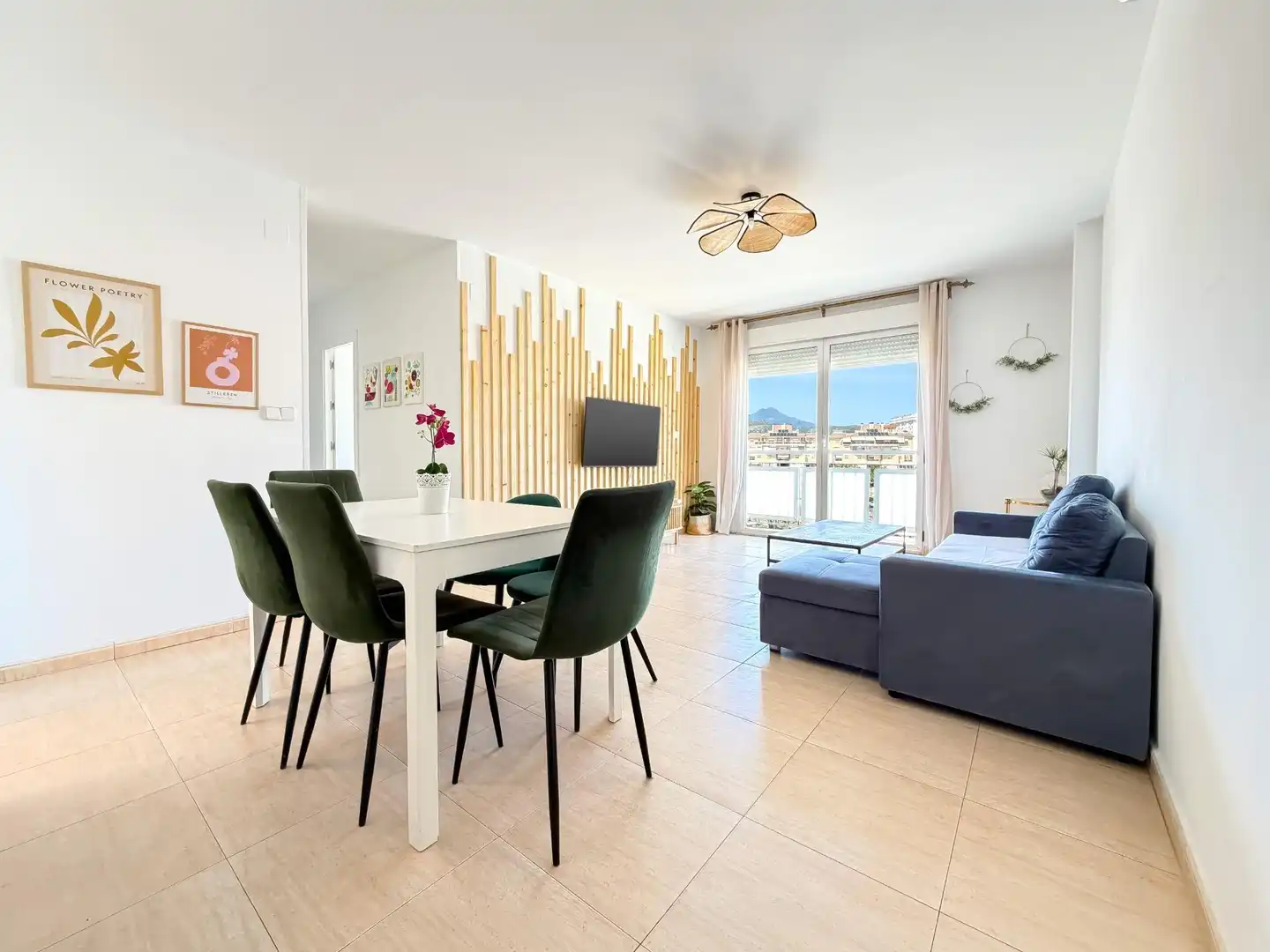 Sala d'estar de Àtic en venda en Gandia amb Aire condicionat, Calefacció i Terrassa