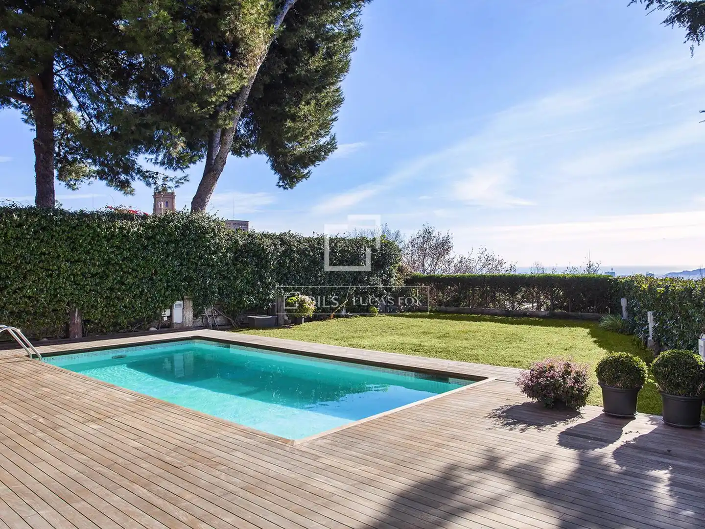 Jardín de Casa o chalet de alquiler en Barcelona con Aire acondicionado, Calefacción y Jardín privado