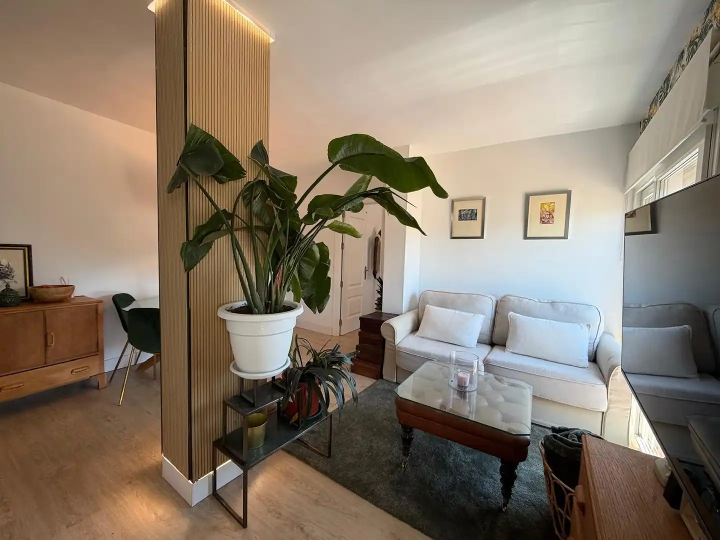 Wohnzimmer von Wohnungen zum Verkauf in Torremolinos mit Klimaanlage, Heizung und Terrasse
