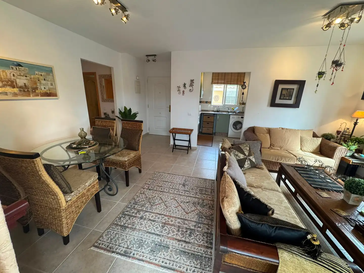 Living room of Houses for sale in Castalla  with Private garden, Terrace and Furnished
