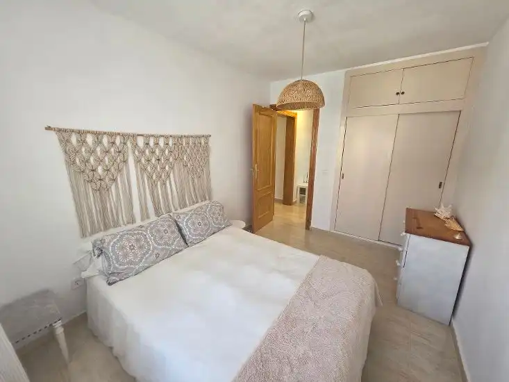 Bedroom of Flat for sale in La Manga del Mar Menor  with Furnished, Balcony and Community pool