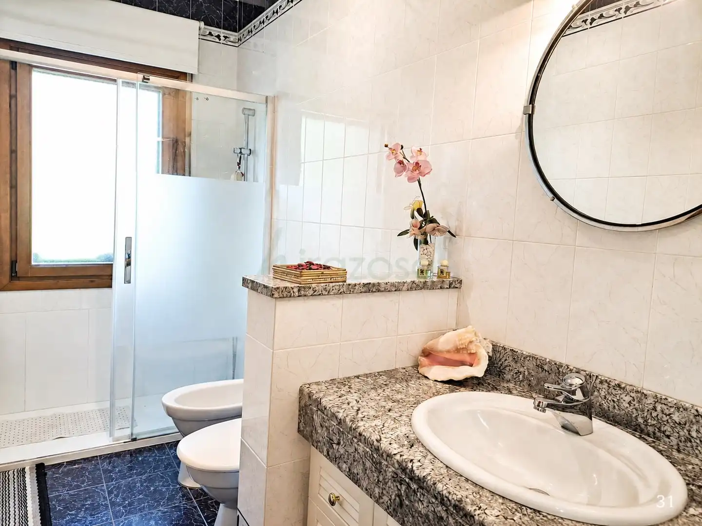 Badezimmer von Haus oder Chalet zum Verkauf in Aiguafreda mit Klimaanlage, Heizung und Terrasse