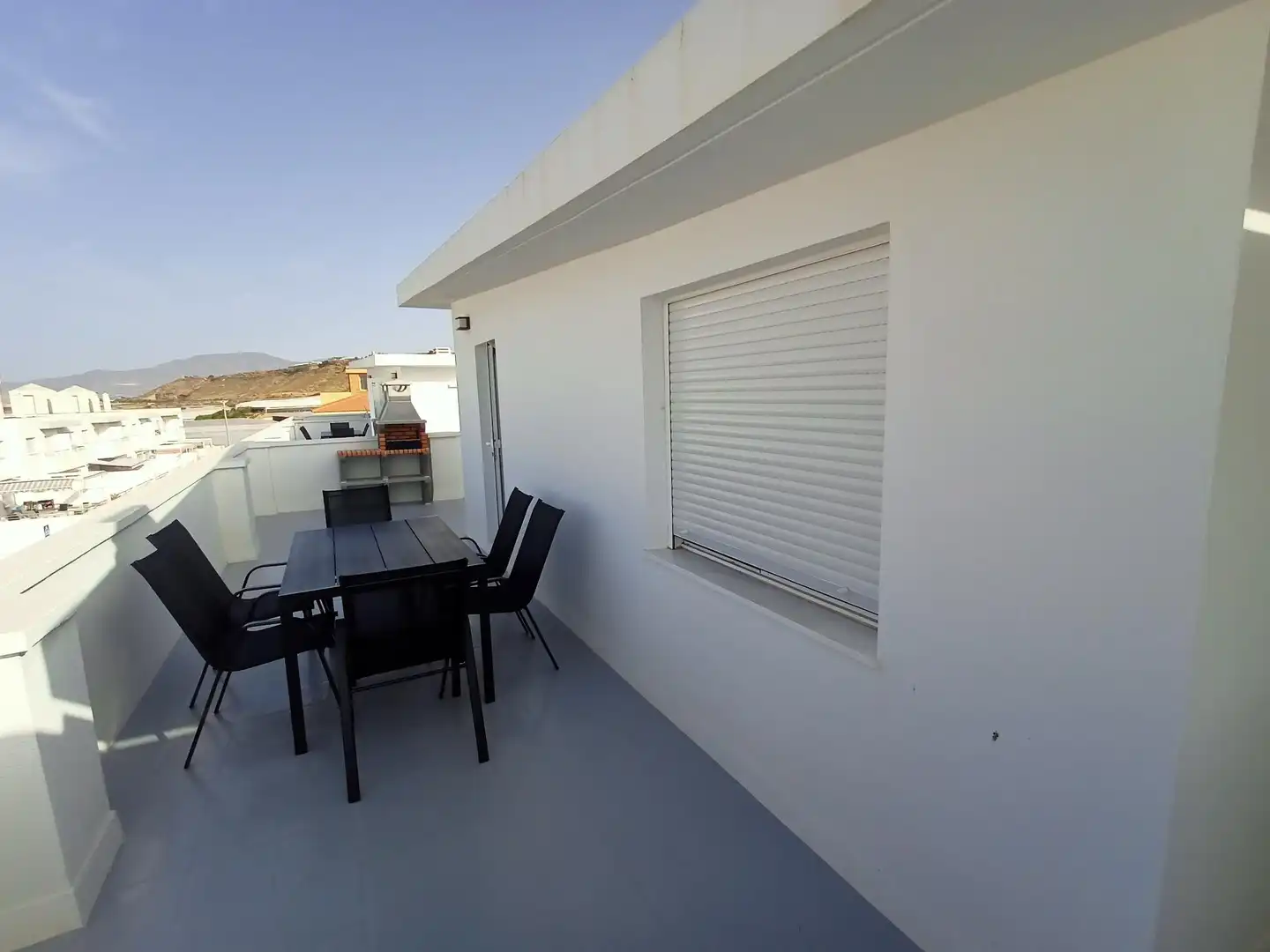 Terrace of Flat for rent in Balanegra  with Community pool
