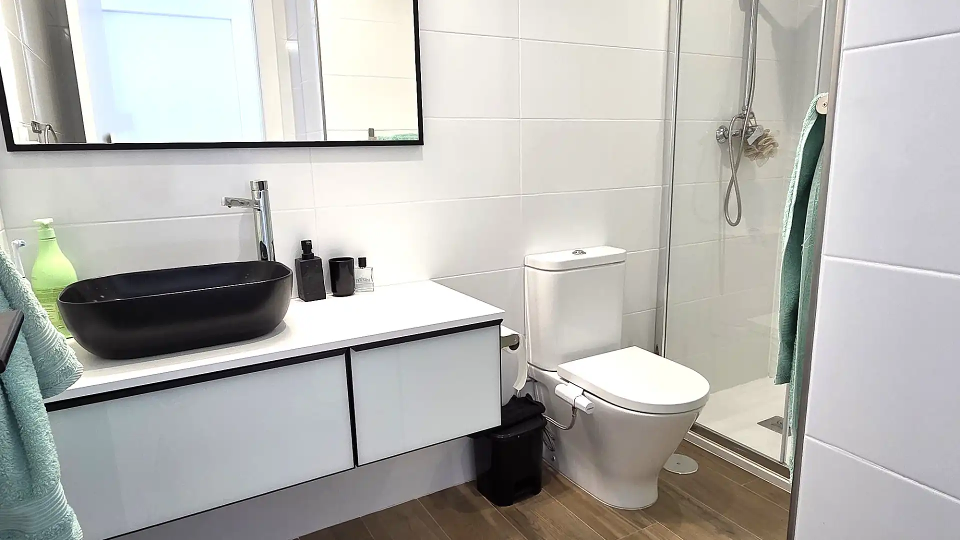 Baño de Casa adosada en venta en Cartagena con Aire acondicionado, Calefacción y Jardín privado