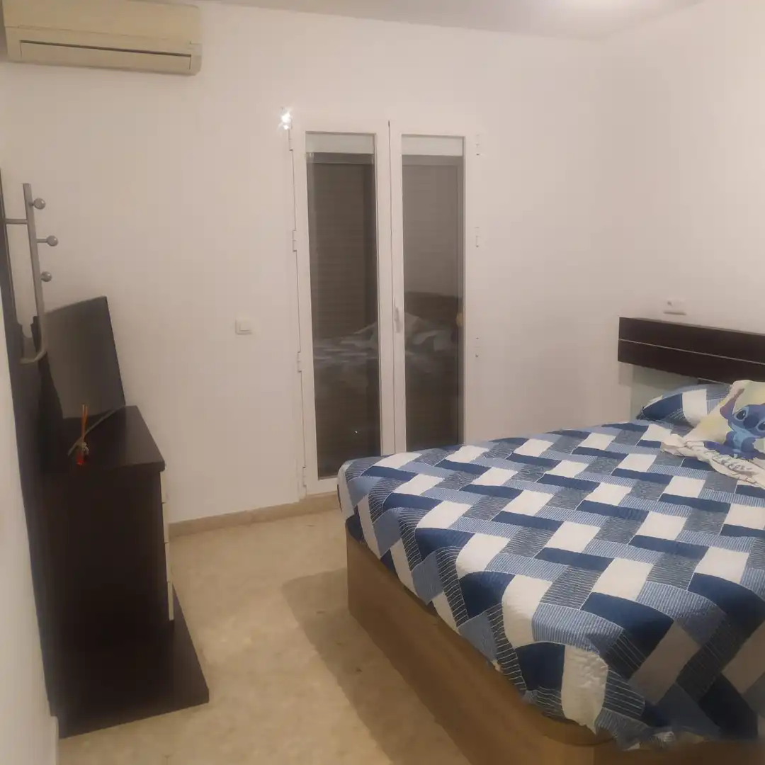 Bedroom of Flat for sale in Vélez-Málaga  with Air Conditioner, Terrace and Community pool