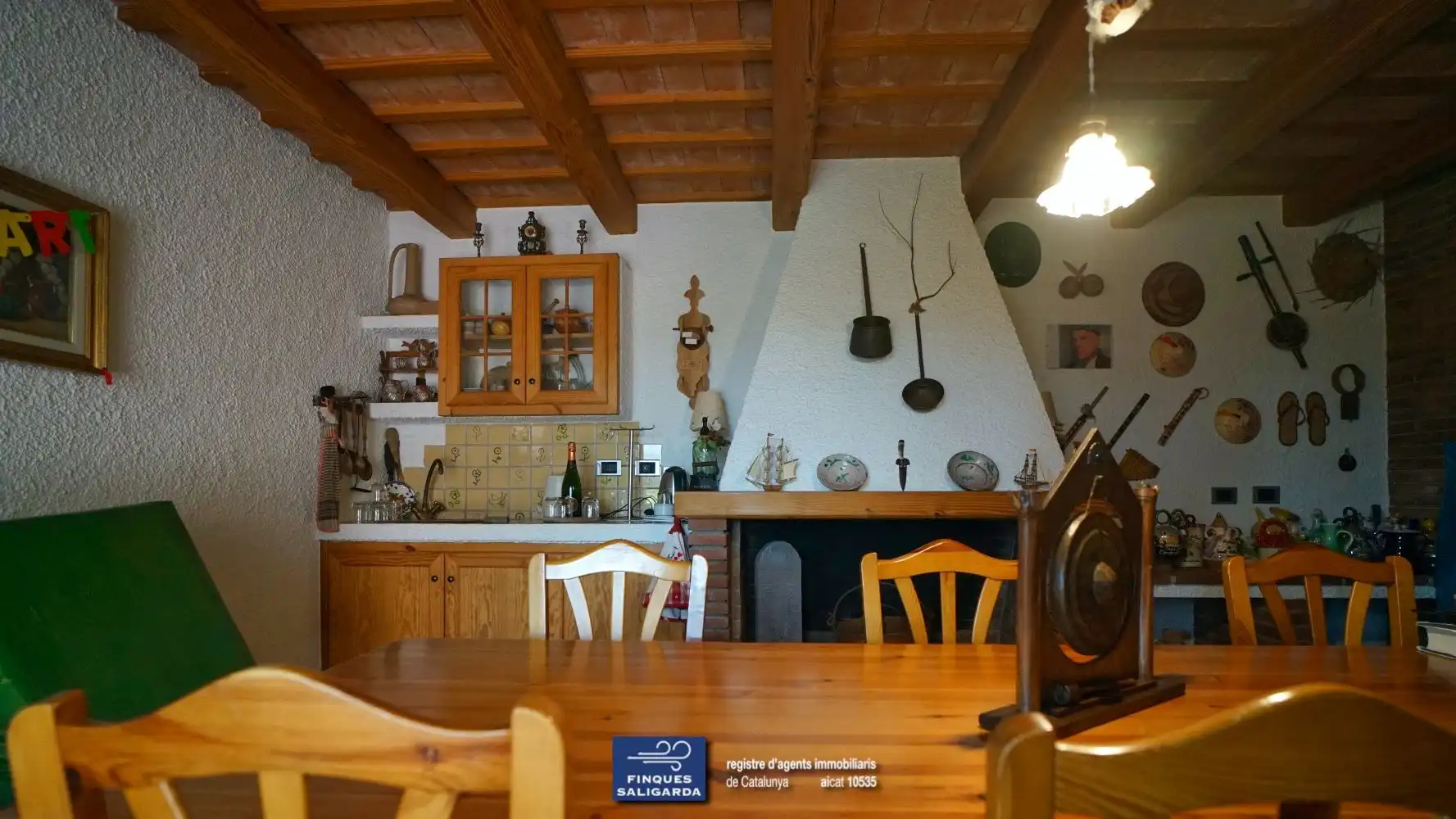 Cocina de Casa o chalet en venta en Canovelles con Aire acondicionado, Calefacción y Terraza