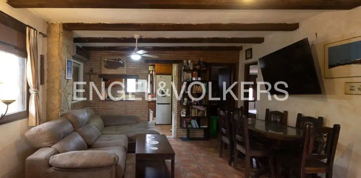 Sala de estar de Casa o chalet en venta en Náquera con Calefacción, Jardín privado y Terraza