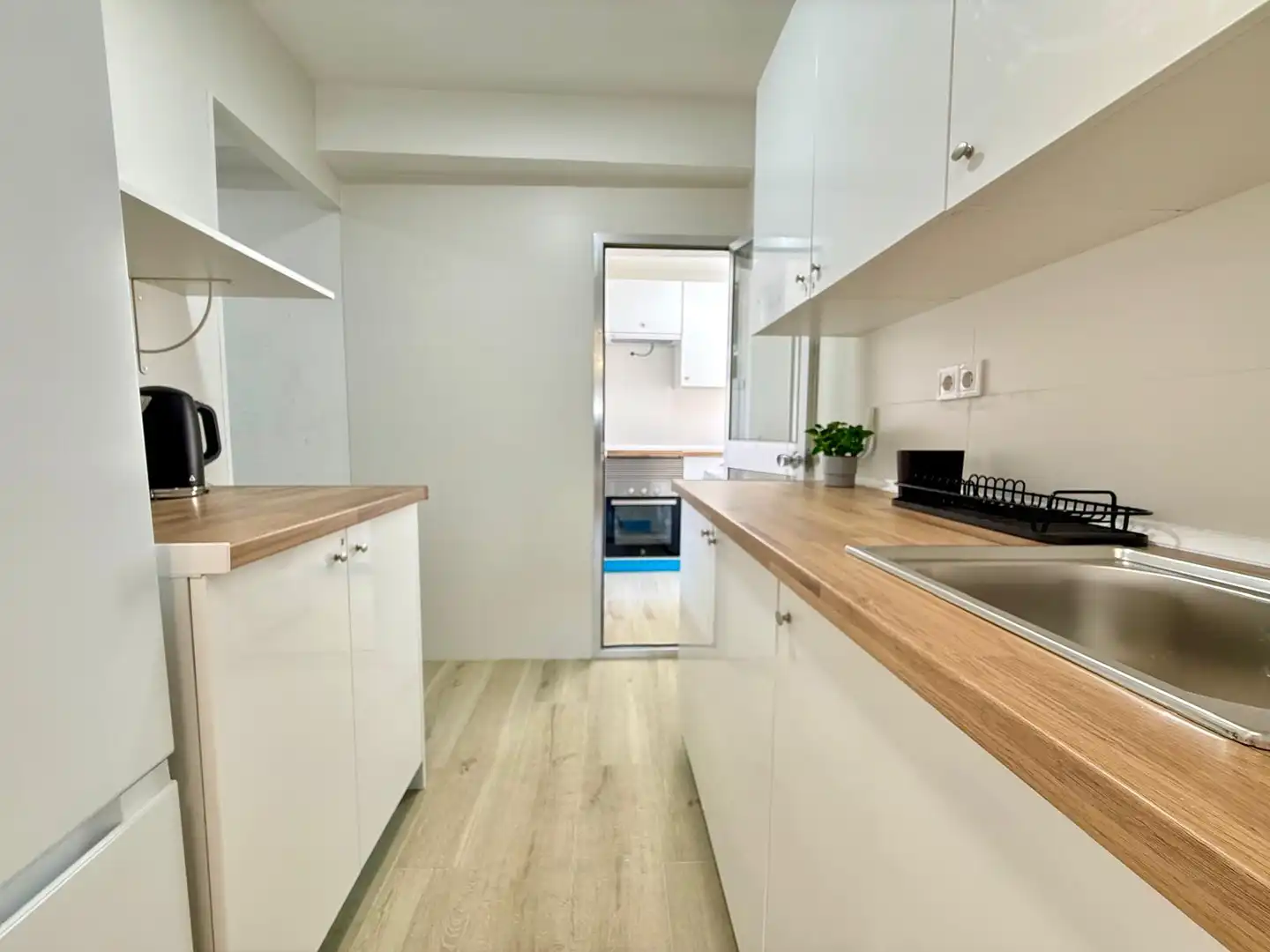 Kitchen of Flat for share in Getafe  with Heating, Furnished and Oven