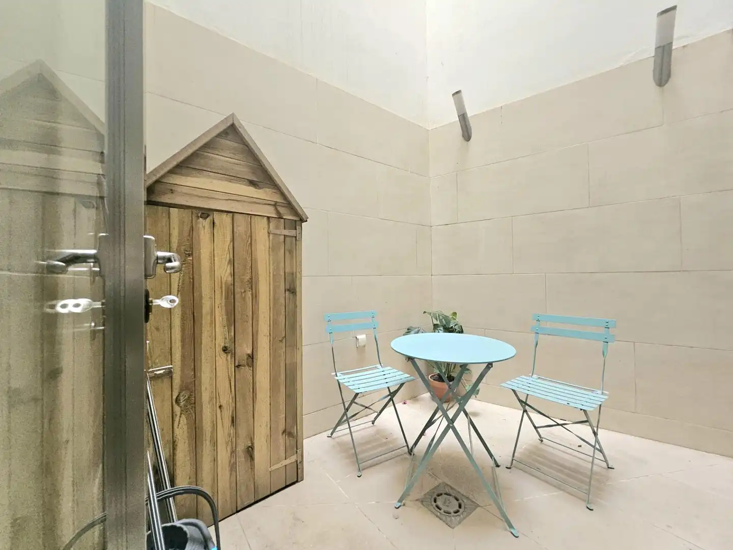 Baño de Planta baja de alquiler en Sevilla con Aire acondicionado, Calefacción y Amueblado