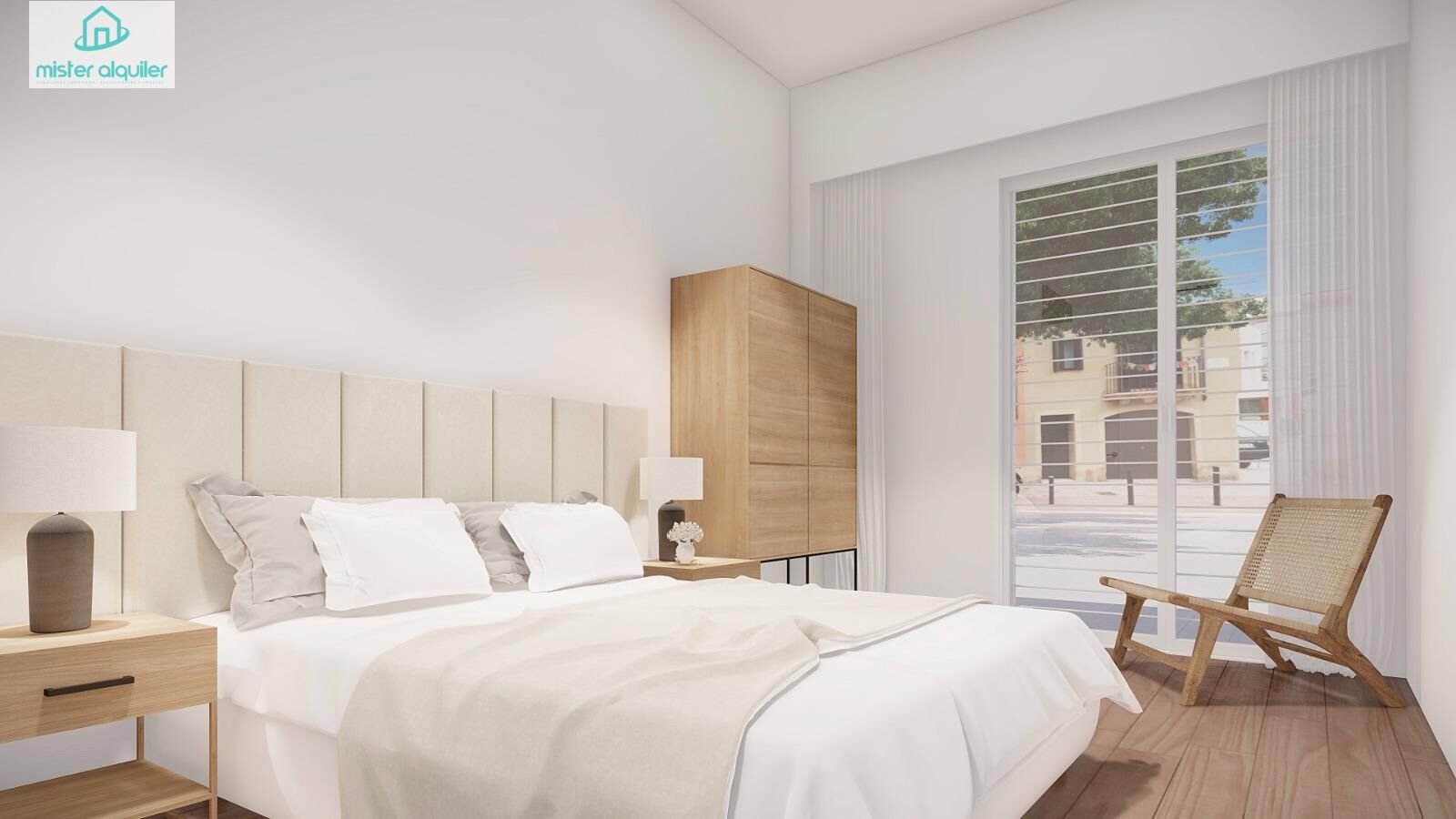 Bedroom of Planta baja to rent in San Vicente del Raspeig / Sant Vicent del Raspeig  with Air Conditioner and Heating