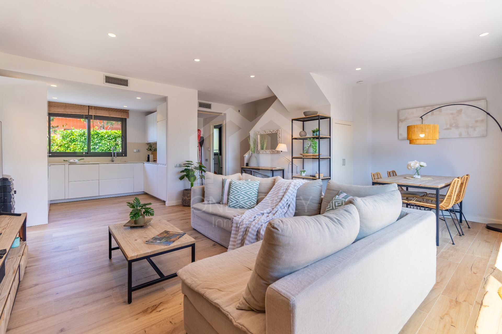 Living room of Single-family semi-detached for sale in Mont-roig del Camp  with Air Conditioner, Heating and Private garden