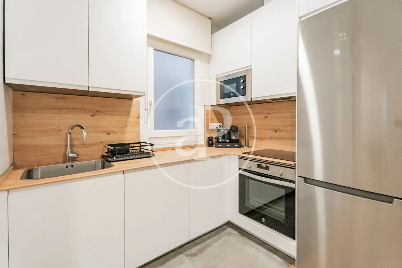 Kitchen of Flat for sale in Madrid  with Air Conditioner, Heating and Furnished