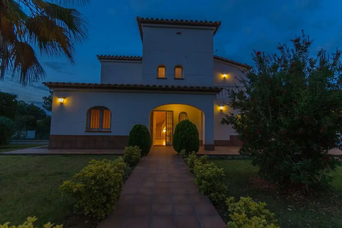 Jardín de Casa o chalet en venta en L'Ampolla con Aire acondicionado, Jardín privado y Terraza