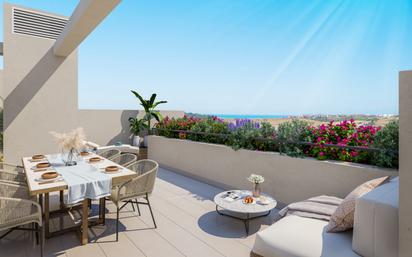 Terrace of Apartment for sale in Estepona  with Air Conditioner, Private garden and Terrace