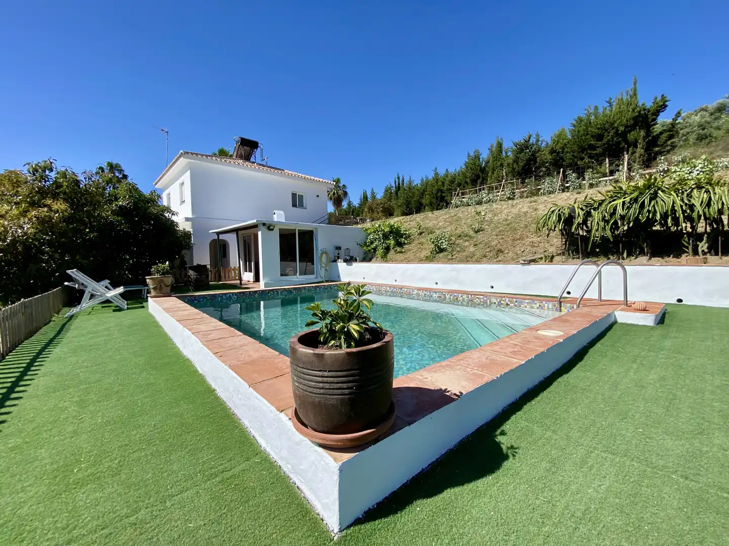 Garden of Country homes for sale in Estepona  with Air Conditioner, Private garden and Terrace