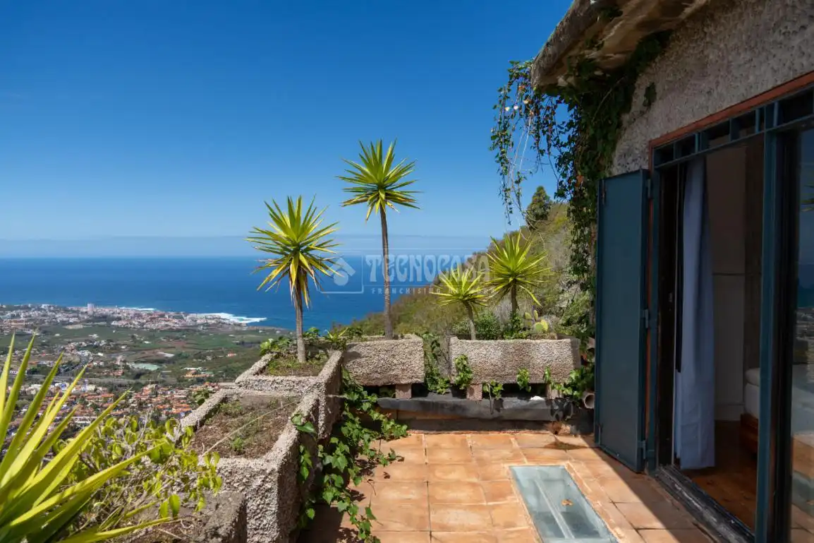 Vista exterior de Finca rústica en venta en La Orotava con Parquet