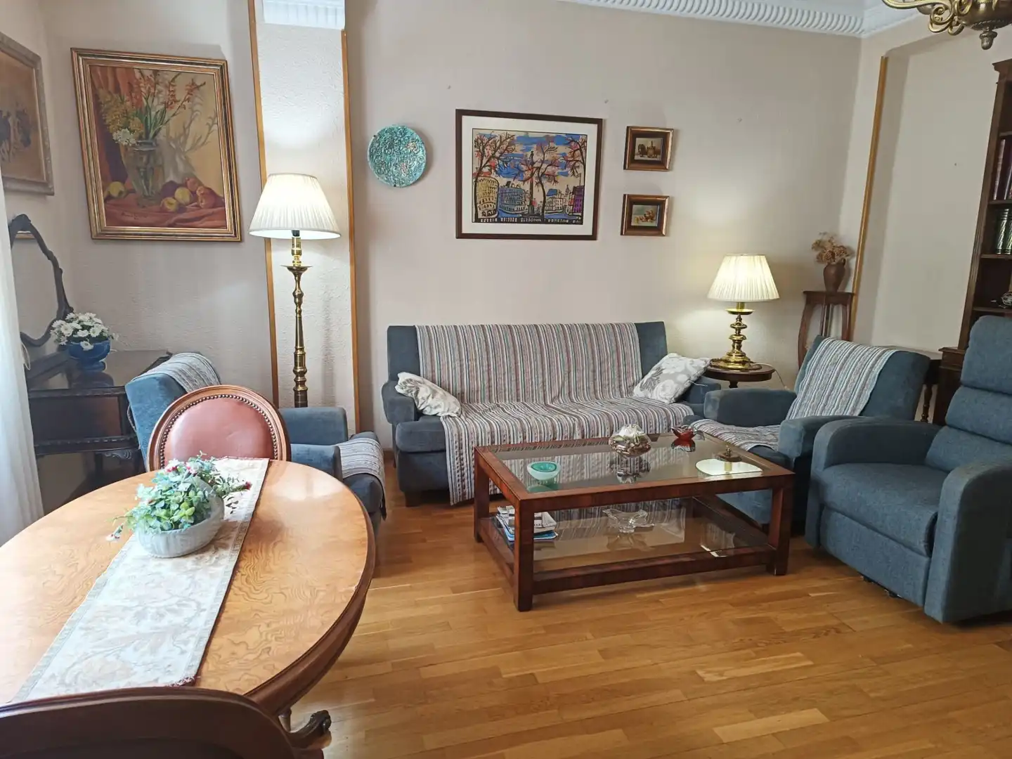 Sala d'estar de Pis en venda en Valencia amb Aire condicionat, Calefacció i Traster