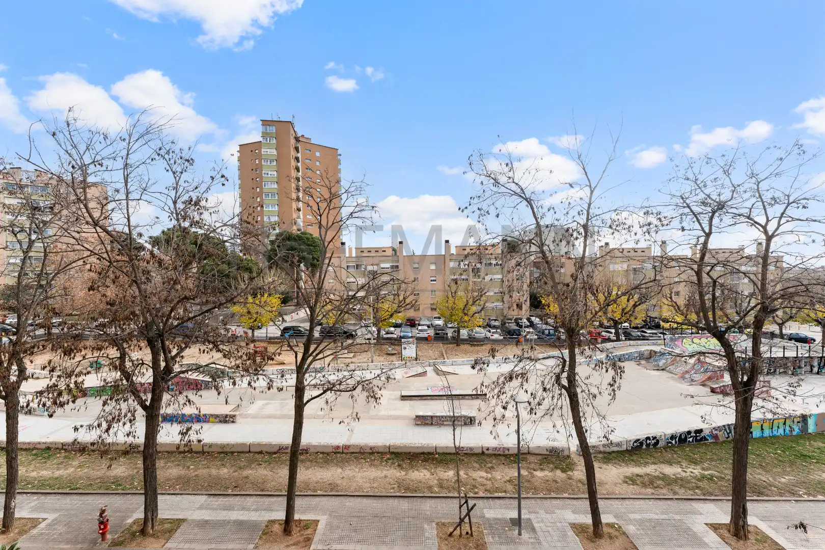Exterior view of Flat for sale in Terrassa  with Air Conditioner, Heating and Furnished
