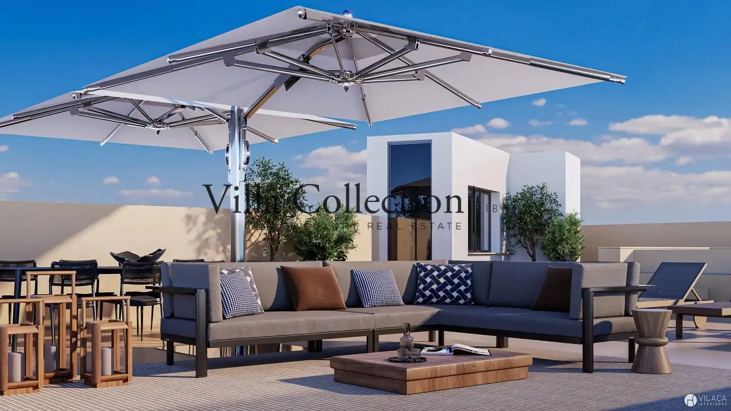 Terrace of Houses for sale in Santa Eulària des Riu  with Air Conditioner, Heating and Terrace