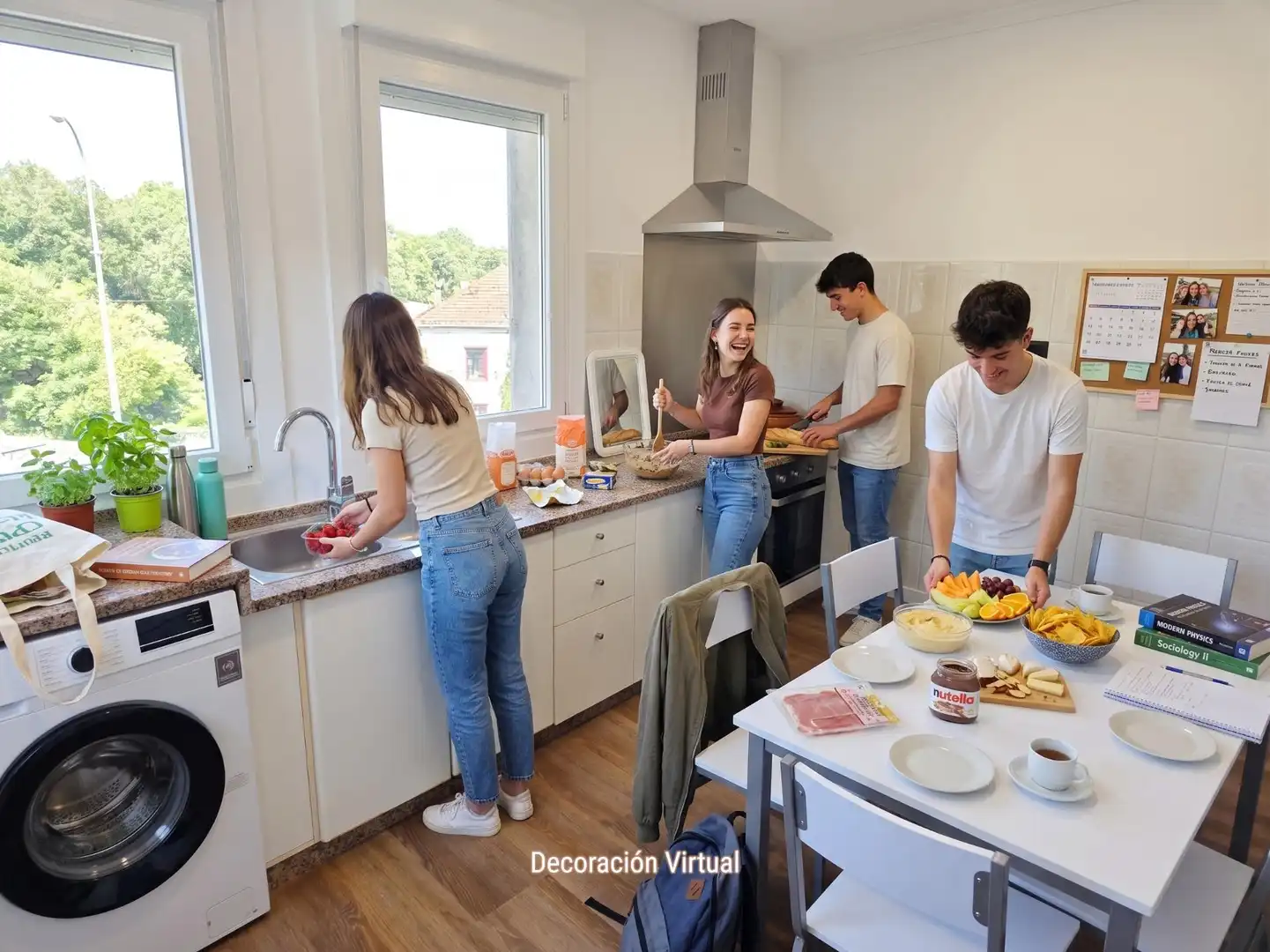 Cuina de Casa o xalet de lloguer en Ourense Capital 