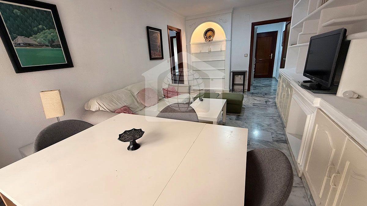Living room of Flat to rent in Málaga Capital  with Furnished