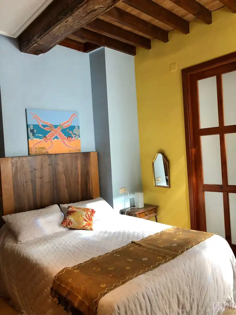 Bedroom of Flat for rent in Valencia  with Air Conditioner, Heating and Storage room