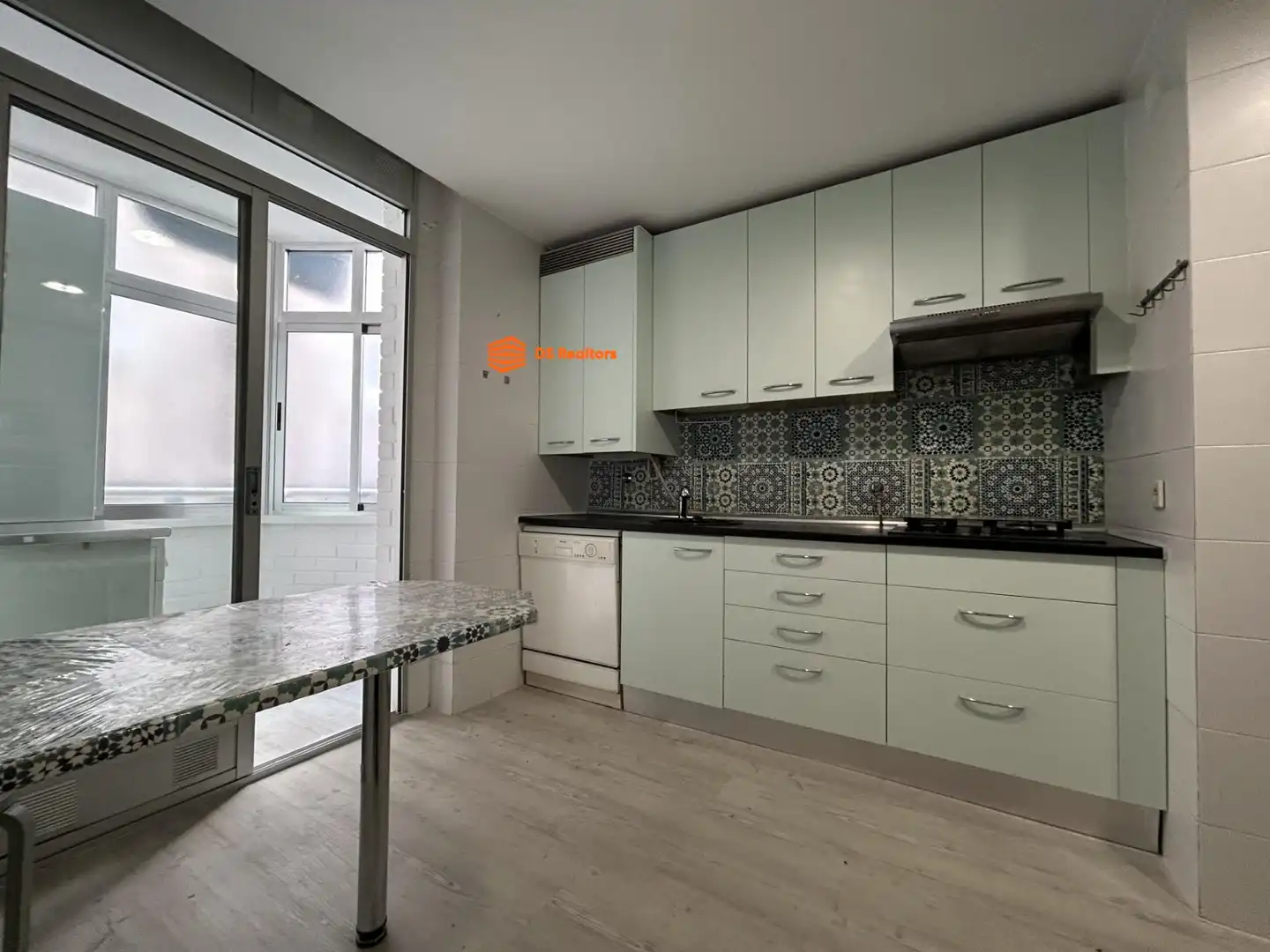 Kitchen of Flat for rent in Madrid  with Heating, Terrace and Storage room