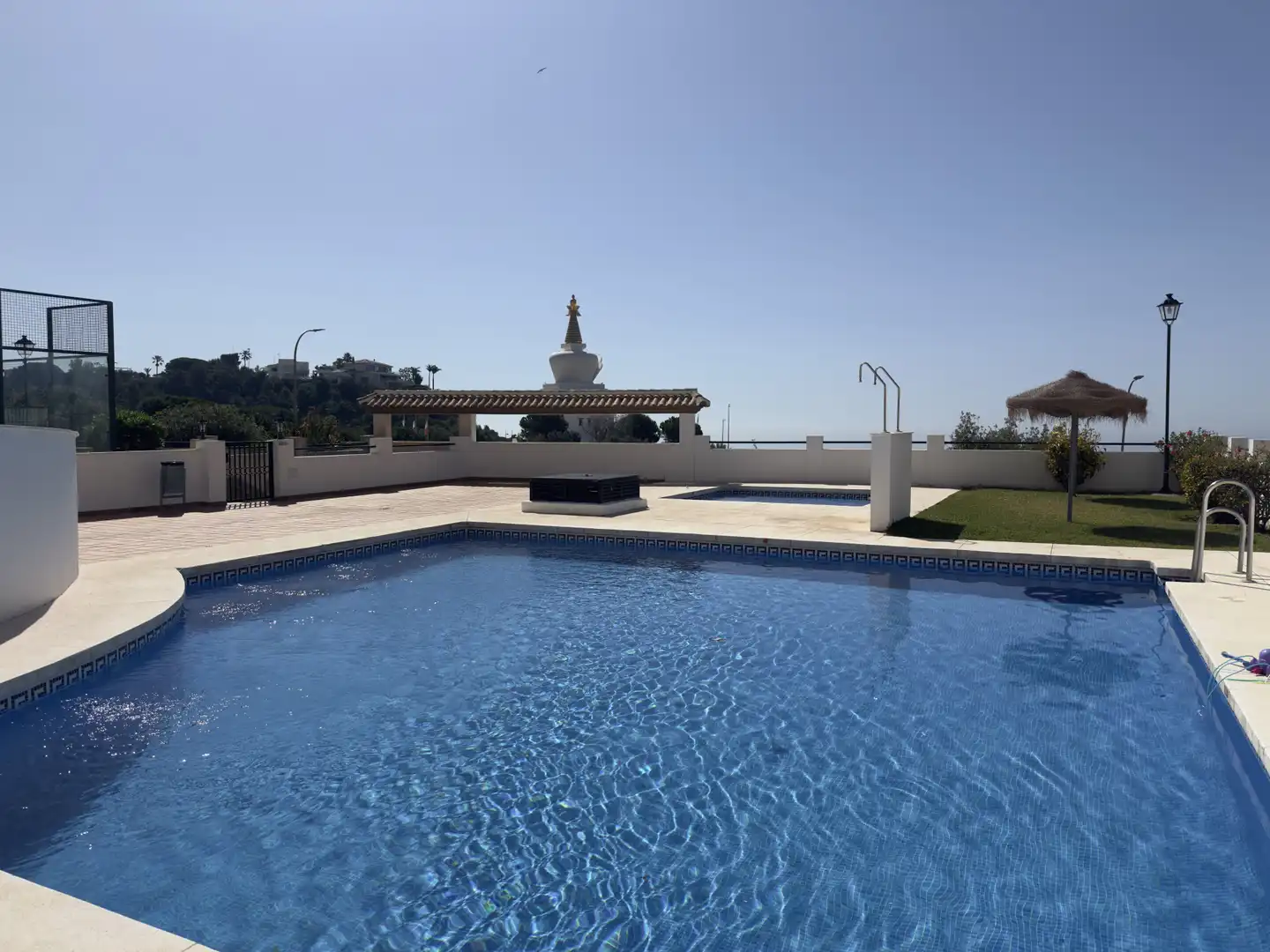 Swimming pool of Apartments for rent in Benalmádena  with Air Conditioner, Terrace and Storage room