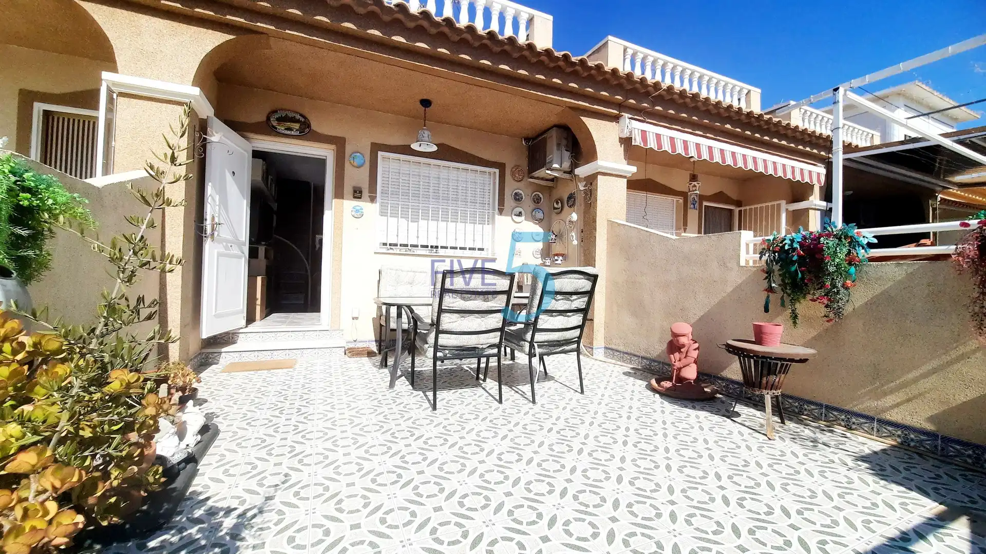 Terrassa de Casa adosada en venda en Los Alcázares amb Aire condicionat, Calefacció i Terrassa