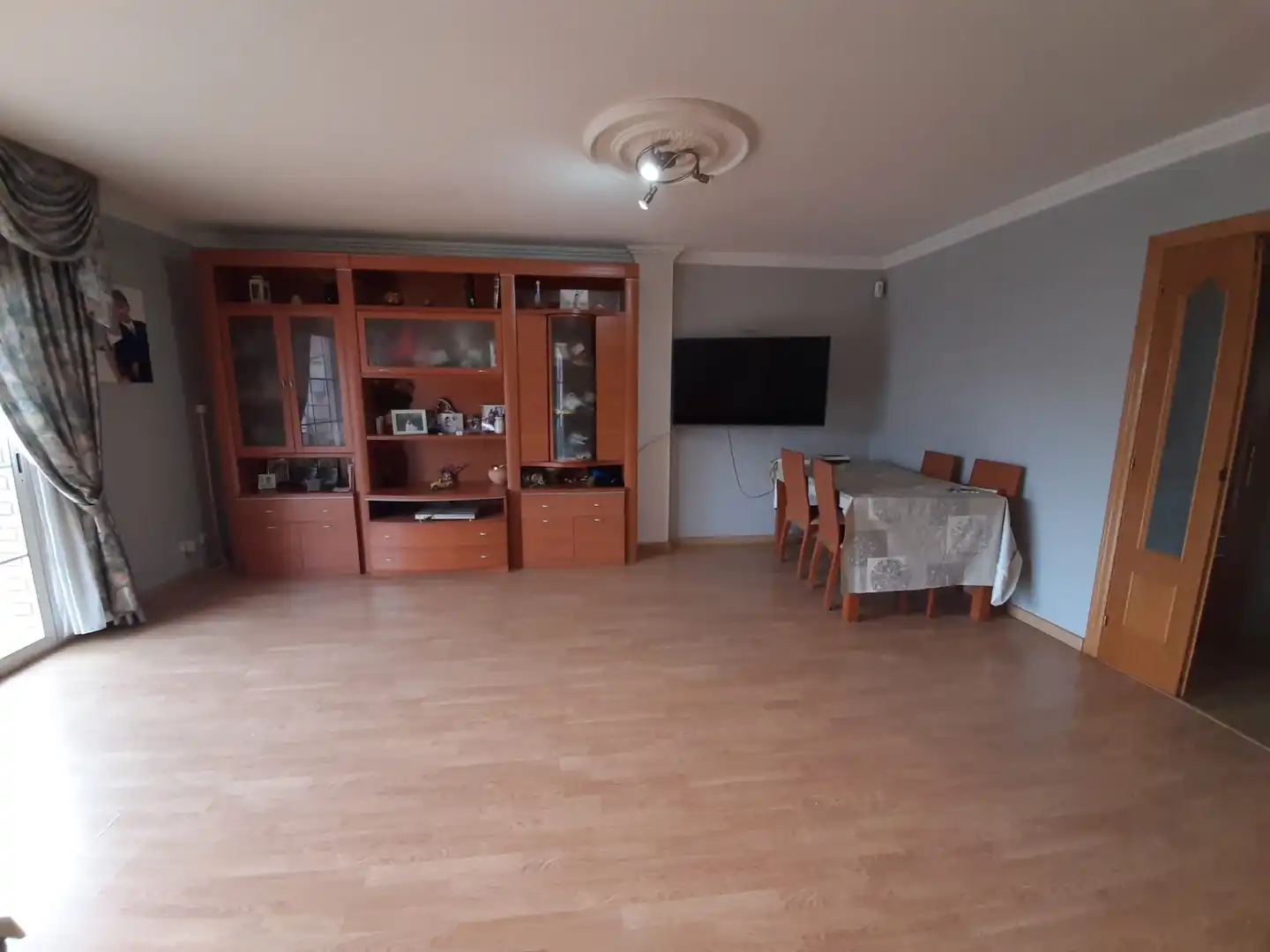 Sala de estar de Casa adosada en venta en Mollerussa con Aire acondicionado, Calefacción y Jardín privado