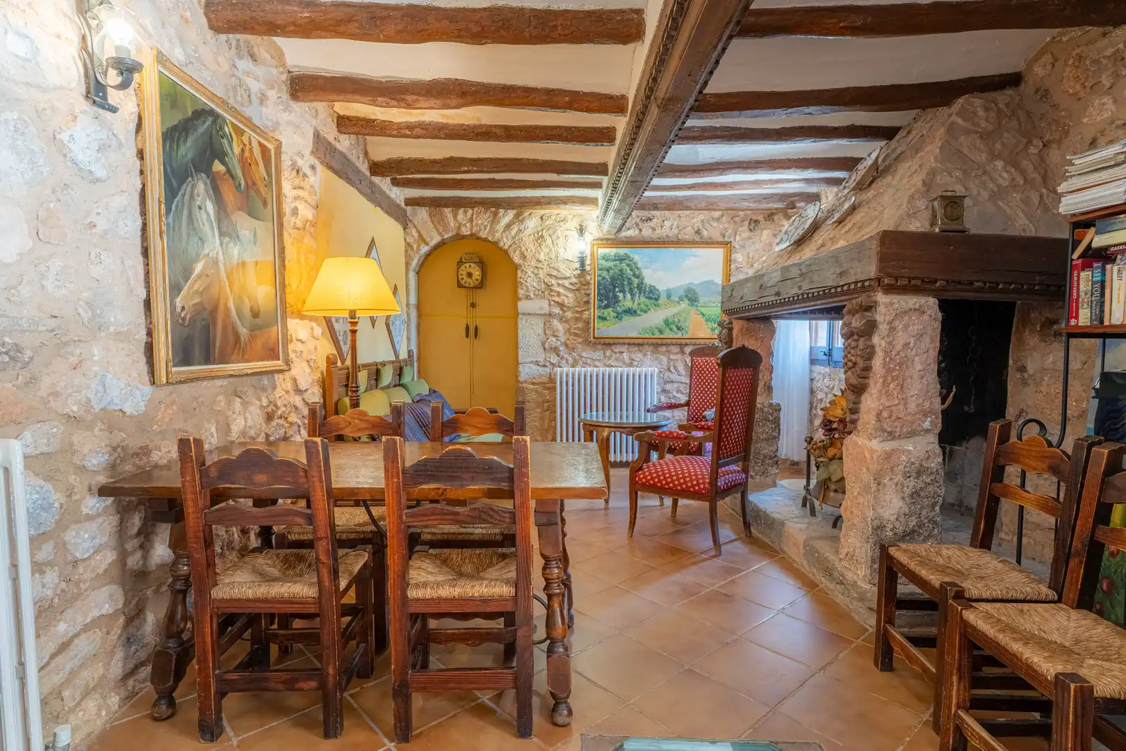 Dining room of Houses for sale in Montblanc  with Air Conditioner, Heating and Private garden