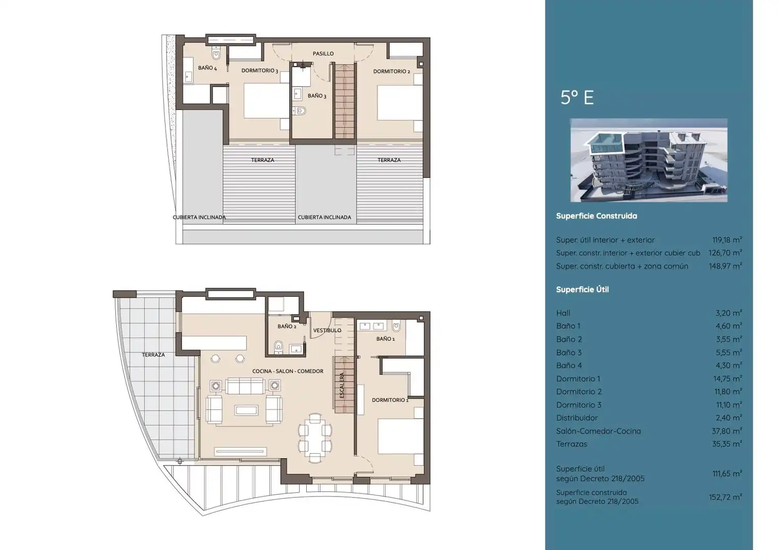 Penthouse with terrace for sale in Puerto Marina, imagen 20